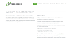 Desktop Screenshot of orthobroker.com